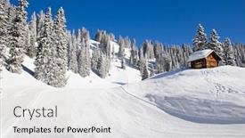  Presentation with switzerland - Beautiful PPT layouts featuring winter in the swiss alps switzerland backdrop and a white colored foreground