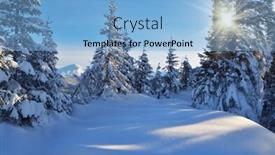  Presentation with winter forest - Beautiful slide deck featuring choler - picture of a sexy young backdrop and a gray colored foreground