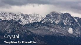  Presentation with mountain snow - 