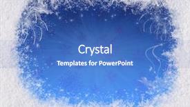  Presentation with christmas magic - Cool new presentation with sky in the center backdrop and a teal colored foreground