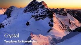  Presentation with switzerland - Amazing PPT layouts having winter mountains - mountain landscape berner oberland switzerland backdrop and a ocean colored foreground