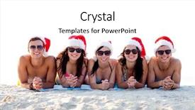  Presentation with shells beach summer holiday - Amazing presentation theme having winter party - friendship happiness summer vacation holidays backdrop and a white colored foreground