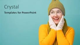  Presentation with teal - Colorful PPT layouts enhanced with having fun on bright teal backdrop and a light blue colored foreground