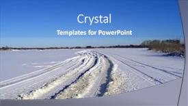  Presentation with winter ice - 