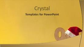  Presentation with percent - PPT layouts having winter-sale-and-shopping-concept background and a yellow colored foreground