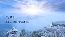  Presentation with winter scene - 