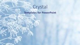  Presentation with winter scene - Cool new slide set with winter scene backdrop and a sky blue colored foreground