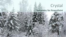  Presentation with winter scene - 
