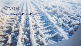  Presentation with tire - Audience pleasing slide deck consisting of winter-snow-tire-marks backdrop and a lemonade colored foreground