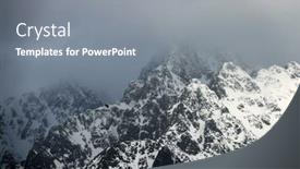  Presentation with europe - PPT layouts having winter-stormy-landscape-over-lofoten background and a gray colored foreground