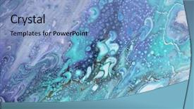  Presentation with marble ink colorful marble - Presentation theme having scratch cards - marble texture acrylic colors colorful background and a light blue colored foreground