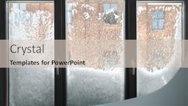  Presentation with winter weather - Amazing PPT layouts having winter-weather-concept-window-glass backdrop and a lemonade colored foreground