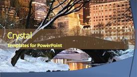  Presentation with taxi cabs new york city - PPT theme with phoropter - visual impairment - closeup background and a light gray colored foreground