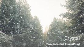  Presentation with winter wonderland - Amazing slide deck having wintry landscape scenery with flat county and woods snow landscape background for retro christmas card winter trees in wonderland winter scene christmas new year background winter's tale backdrop and a gray colored foreground