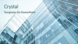  Presentation with low angle view of hockey - Amazing presentation theme having wireframe - perspective and underside angle view backdrop and a sky blue colored foreground