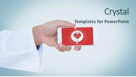  Presentation with wireless communication - Audience pleasing presentation consisting of wireless communication medical application - male doctor holding smart phone backdrop and a sky blue colored foreground