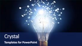  Presentation with power media - Theme with wireless connection concept mixed media background and a navy blue colored foreground