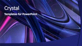  Presentation with wires - Cool new slides with wires blue red abstract backdrop and a navy blue colored foreground