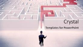  Presentation with giving - PPT layouts enhanced with wise decisions - businessman in suit giving thumbs background and a lemonade colored foreground