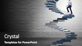  Presentation with investment - Colorful PPT layouts enhanced with wise investments - career progression through investment backdrop and a  colored foreground