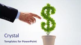  Presentation with hands holding - Beautiful slides featuring wise investments - image of human hands holding backdrop and a  colored foreground