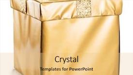  Presentation with gift - Presentation theme having wishes and celebration clipping path background and a  colored foreground