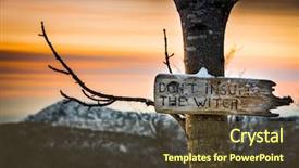  Presentation with witches - Cool new PPT layouts with witches in front of mountain backdrop and a tawny brown colored foreground