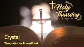  Presentation with crucifix - Slide set featuring witnesses god - easter message against crucifix background and a tawny brown colored foreground