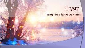  Presentation with winter wonderland - Amazing PPT layouts having wits - beautiful winter landscape scene background backdrop and a lemonade colored foreground