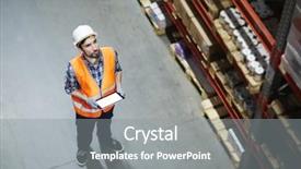  Presentation with goods and services tax gst deloitte - Beautiful slide set featuring wms - supervisor with touchpad looking backdrop and a  colored foreground