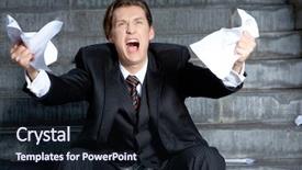  Presentation with angry - Amazing PPT layouts having woe - image of angry businessman backdrop and a wine colored foreground