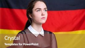  Presentation with calm abstract pastel - Presentation featuring woe - portrait of a beautiful calm background and a  colored foreground