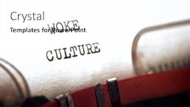  Presentation with culture - PPT theme enhanced with woke-culture-phrase-written background and a white colored foreground