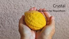  Presentation with hands holding - Slide deck having jewish woman - women's hands holding the ritual background and a light gray colored foreground