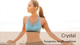  Presentation with rail - PPT theme enhanced with  background and a  colored foreground