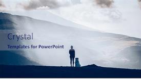  Presentation with amazing - Presentation design having woman-and-dog-watching-amazing background and a lemonade colored foreground