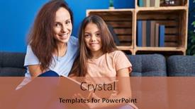  Presentation with girl reading - 