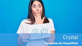  Presentation with psychology - Amazing PPT layouts having woman-asking-for-psychology-change backdrop and a teal colored foreground