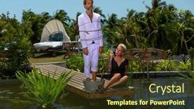  Presentation with cement - Audience pleasing presentation consisting of woman-cemented-her-boyfriend-s backdrop and a tawny brown colored foreground