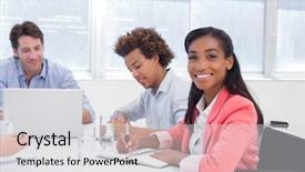  Presentation with smiling kids at summer camp - Beautiful theme featuring woman disability - attractive businesswoman smiling backdrop and a light gray colored foreground