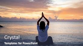  Presentation with tropical beach sunset - 