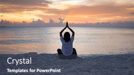  Presentation with tropical beach sunset - 