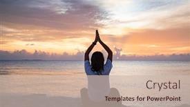  Presentation with tropical beach sunset - 