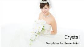  Presentation with bride - PPT layouts enhanced with traditional filippino boat at el background and a red colored foreground