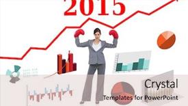  Presentation with boxing - Amazing presentation design having woman empowerment - businesswoman with boxing gloves backdrop and a lemonade colored foreground