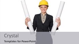  Presentation with woman engineer - 