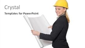  Presentation with woman engineer - 