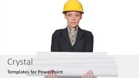 Presentation with woman engineer - 