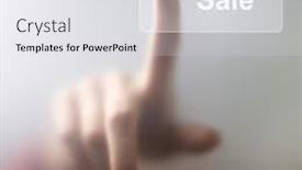  Presentation with finger - Colorful slide deck enhanced with swimming pool ripple and flow with waves background backdrop and a teal colored foreground