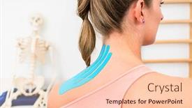  Presentation with physiotherapy - Cool new theme with behind with kinesio tape backdrop and a lemonade colored foreground